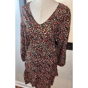 Jolie & Joy Floral Dress - 2X